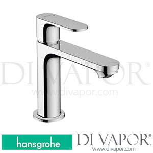 Hansgrohe 72521009 Rebris S Single Lever Basin Mixer 110 with Push-Open Waste Set 2 Ticks >07/22 Spare Parts