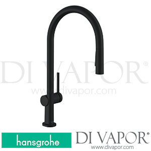 Hansgrohe 72801670 Talis M54 Single Lever Kitchen Mixer 210, Pull-Out Spray, 2Jet, Sbox Spare Parts >04/20