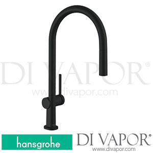 Hansgrohe 72802670 Talis M54 Single Lever Kitchen Mixer 210, Pull-Out Spout, 1Jet Spare Parts >04/20