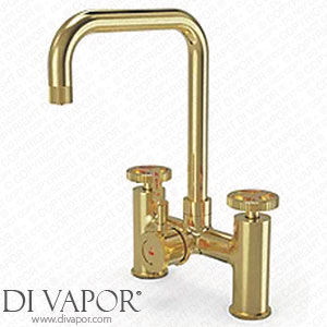 ScrewFix 730RG ETAL Industrial Bridge 3-in-1 Hot Water Kitchen Tap Brushed Brass Spare Parts