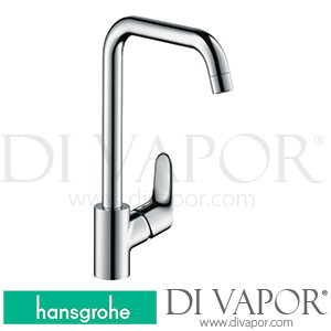 Hansgrohe 73882000 Focus M41 Single Lever Kitchen Mixer 260, 1Jet Spare Parts 04/17 - 12/20