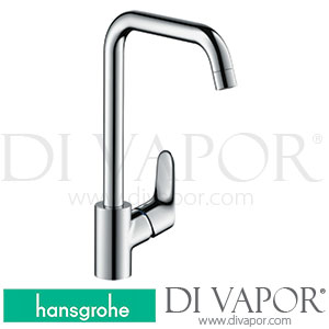 Hansgrohe 73883000 Focus M41 Single Lever Kitchen Mixer 260, Lowpressure/Vented Hot Water Cylinders, 1Jet Spare Parts 04/17 - 12/20