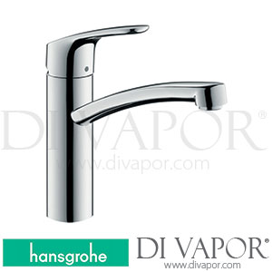 Hansgrohe 73885000 Focus M41 Single Lever Kitchen Mixer 160, 1Jet Spare Parts 04/17 - 12/20