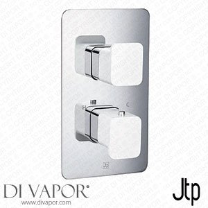 JTP Axel Single Outlet Thermostatic Concealed Shower Valve with Matt White Handles - 74651MWH Spare Parts