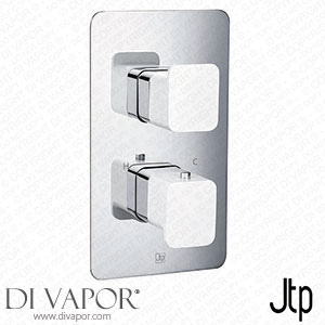 JTP Axel Twin Outlet Thermostatic Concealed Shower Valve with Matt White Handles - 74671MWH Spare Parts