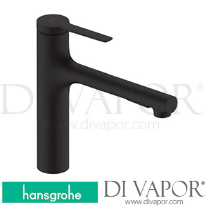 Hansgrohe 74801670 Zesis M33 Single Lever Kitchen Mixer 160, Pull-Out Spray, 2Jet Spare Parts >12/21