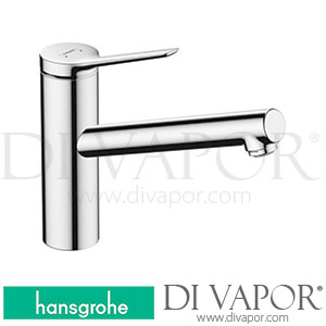 Hansgrohe 74802007 Zesis M33 Single Lever Kitchen Mixer 150, 1Jet Spare Parts >10/21