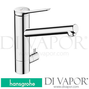 Hansgrohe 74807000 Zesis M33 Single Lever Kitchen Mixer 200, Device Shut-Off Valve, Coolstart, 1Jet Spare Parts >10/21