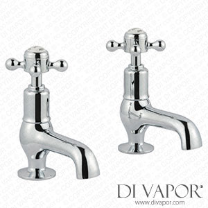 Butler & Rose 76025 Caledonia Crosshead Cloakroom Basin Pillar Taps - Chrome Spare Parts