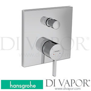 Hansgrohe 76415007 Finoris Single Lever Bath Mixer for Concealed Installation for Ibox Universal >07/21 Spare Parts