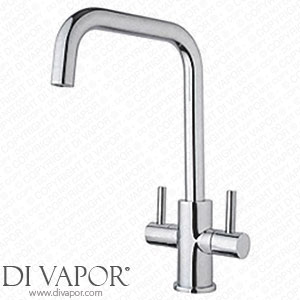 Swirl Divine Dual-Lever Mono Mixer Kitchen Tap Chrome 76769 Spare Parts