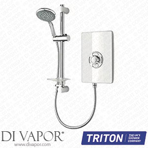 Triton Miniatures White Gloss 9.5kW Manual Electric Shower 80590 Spare Parts