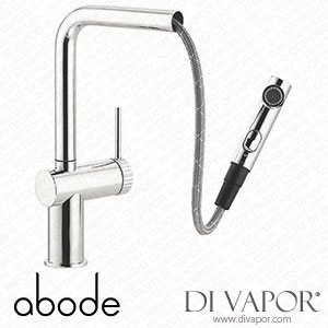 Abode 857RK Abode Fraction Pull-Out Spray Mono Mixer Kitchen Tap Chrome Spare Parts