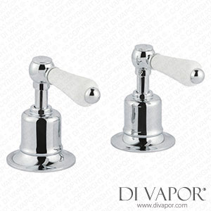 Butler & Rose 85809 Caledonia Lever Deck Mounted Panel Valves - Chrome Spare Parts