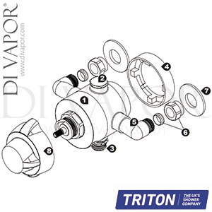 Triton 86004410 Valdi Concentric Mixer Spare Parts