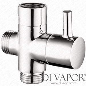 3 Way Shower Diverter Valve