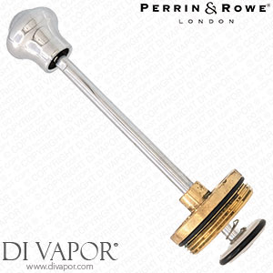 Perrin & Rowe 9.01247CP Diverter Knob Rod & Seating - Chrome