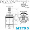 Bathstore Metro Cold Cartridge Diagram