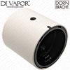 Dornbracht Flow Control Handle Matte White Parts