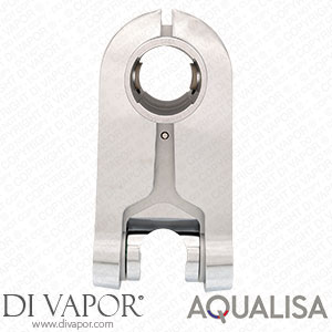 Aqualisa 910269 25MM Satin Chrome Pinchgrip Shower Handset Holder (700608)