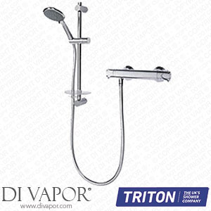 Triton Benito Rear-Fed Exposed Chrome Thermostatic Mixer Shower 9164T Spare Parts