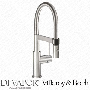 Villeroy & Boch 927300LC Steel Expert Compact Kitchen Tap of Stainless Steel Solid Stainless Steel Spare Parts