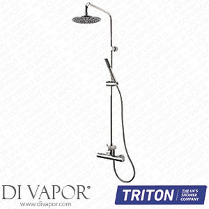 Triton Levano Rear-Fed Exposed Chrome Thermostatic Diverter Mixer Shower 9369F Spare Parts