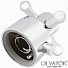 Eden Shower Valve Traditional Temperature Control Handle