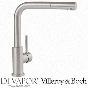 Villeroy & Boch 969701LC Steel Shower Kitchen Tap of Stainless Steel Solid Stainless Steel Spare Parts