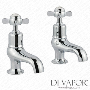 Butler & Rose 98015 Caledonia Pinch Bath Pillar Taps - Chrome Spare Parts