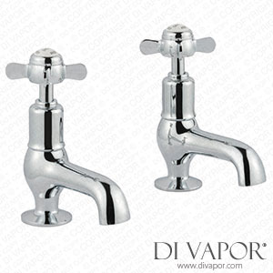 Butler & Rose 98025 Caledonia Pinch Cloakroom Basin Pillar Taps - Chrome Spare Parts