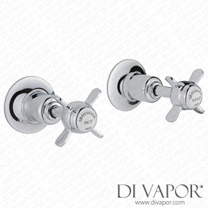 Butler & Rose 98089 Caledonia Pinch Wall Mounted Valves - Chrome Spare Parts