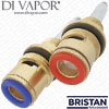 Bristan Cartridge Spare Cold and Hot Pair Chrome