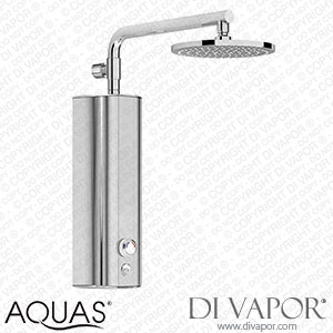 AQUAS AquaMax Top Manual Smart 9.5KW Full Chrome Electric Shower - A000264 Spare Parts