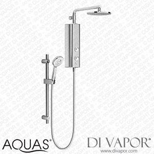 AQUAS AquaMax Flex Manual Smart 9.5KW Full Chrome Electric Shower - A000270 Spare Parts