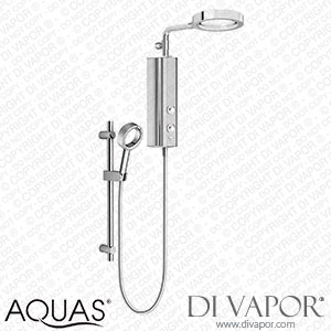 AQUAS AquaMax Flex Manual X-Jet 9.5KW Full Chrome Electric Shower - A000271 Spare Parts