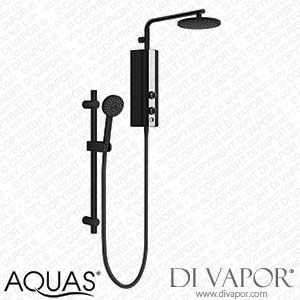 AQUAS AquaMax Flex Manual Eco 9.5KW Matt Black Electric Shower - A000329 Spare Parts