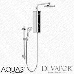 AQUAS Indulge Touch Flex Smart 9.5KW Chrome Electric Shower - A000392 Spare Parts