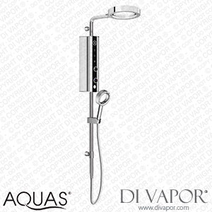 AQUAS Indulge Touch Inline X-Jet 9.5KW Chrome Electric Shower - A000393 Spare Parts