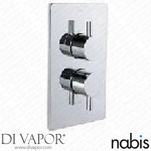 Nabis A05042 Concealed Dual Control Thermostatic Valve Plate and Handles Spare Parts