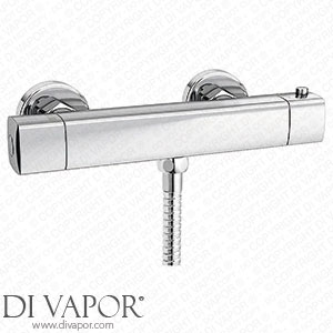 Victorian Plumbing Montreal Modern Thermostatic Bar Shower Valve (Bottom Outlet) - A15BSV Spare Parts