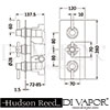 Hudson Reed A3003 A3242 A383(x4) Spare Parts Diagram