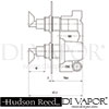 Hudson Reed A3012 A3223 Xeta Spare Parts Diagram