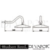 Hudson Reed A3012 A3223 Xeta Sunflower fixed head Spare Parts Diagram