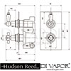 Hudson Reed Ultra A3050 Beaumont Spare Parts Daigram