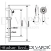 Hudson Reed Saving Shower Kit Dimensions