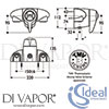 Ideal Standard Trevi A3085AA Spare Diagram