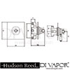 Hudson Reed A3091 A3602 Shower Valve Spare Parts Diagram