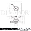 Hudson Reed Traditional Shower Valve Dimensions