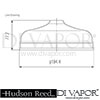 Hudson Reed Traditional Triple Concealed Shower Valve Apron fixed head 4 Square body jets Dimension